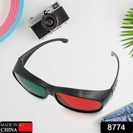 Uv Protected Round Sunglasses 3D Classic Sunglasses For Men  Women Lightweight Both Outdoor And Indoor Use (1 Pc )