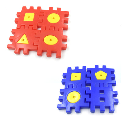 Mix Color Childrens Educational Toys Kids 3-12 Years Old 4 Pc Set Of Digital Block Building Blocks Childrens Toys Building Block Educational Gift For Boys Girls (4 Pc Set)