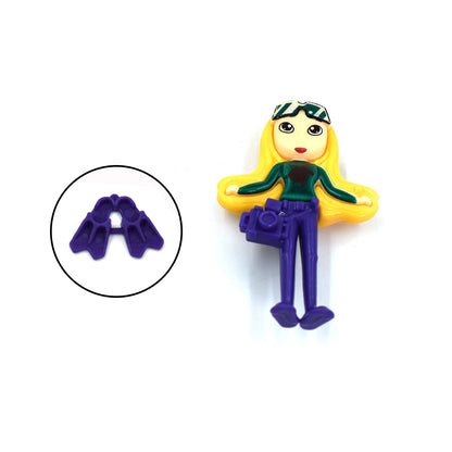 30Pc Colorful Mermaid (Jalapari) Dolls Toy