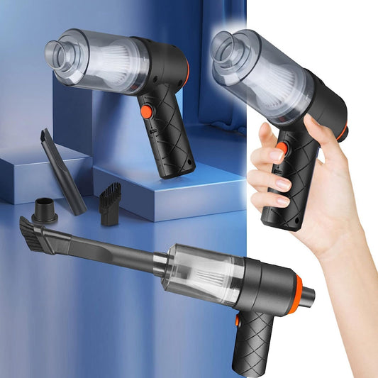 Vacuum Cleaner Dust Collection  2 In 1 Car Vacuum Cleaner High-Power Handheld Wireless Vacuum Cleaner Home Car Dual-Use Portable Usb Rechargeable Mini Car Vacuum For Vehicle Home And Office