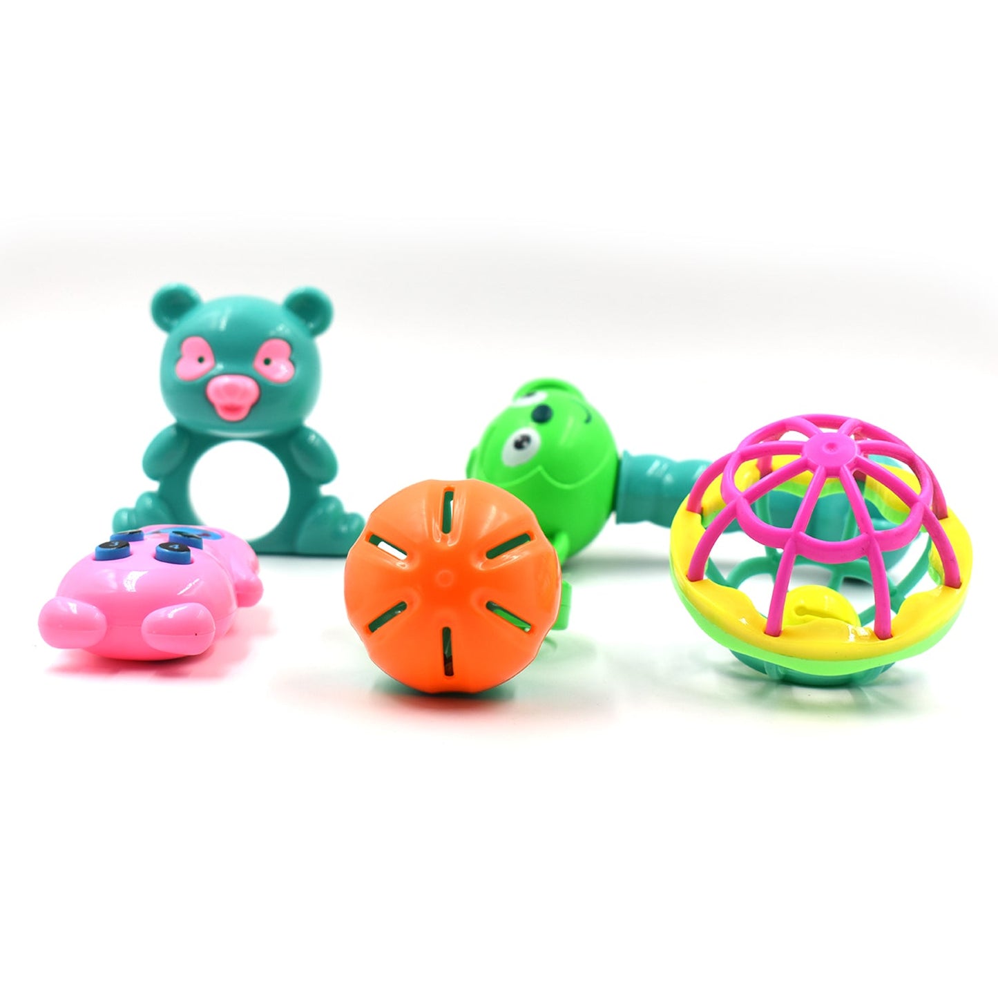 5Pc Rattles Baby Toy And Game For Kids And Babies For Playing And Enjoying Purposes.