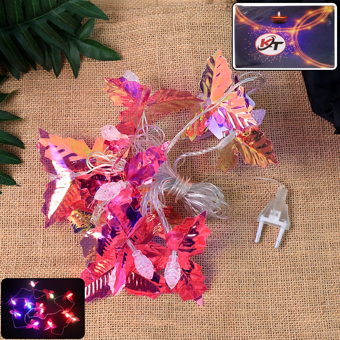 Decorative Led Leaf String Light (4Mtr)