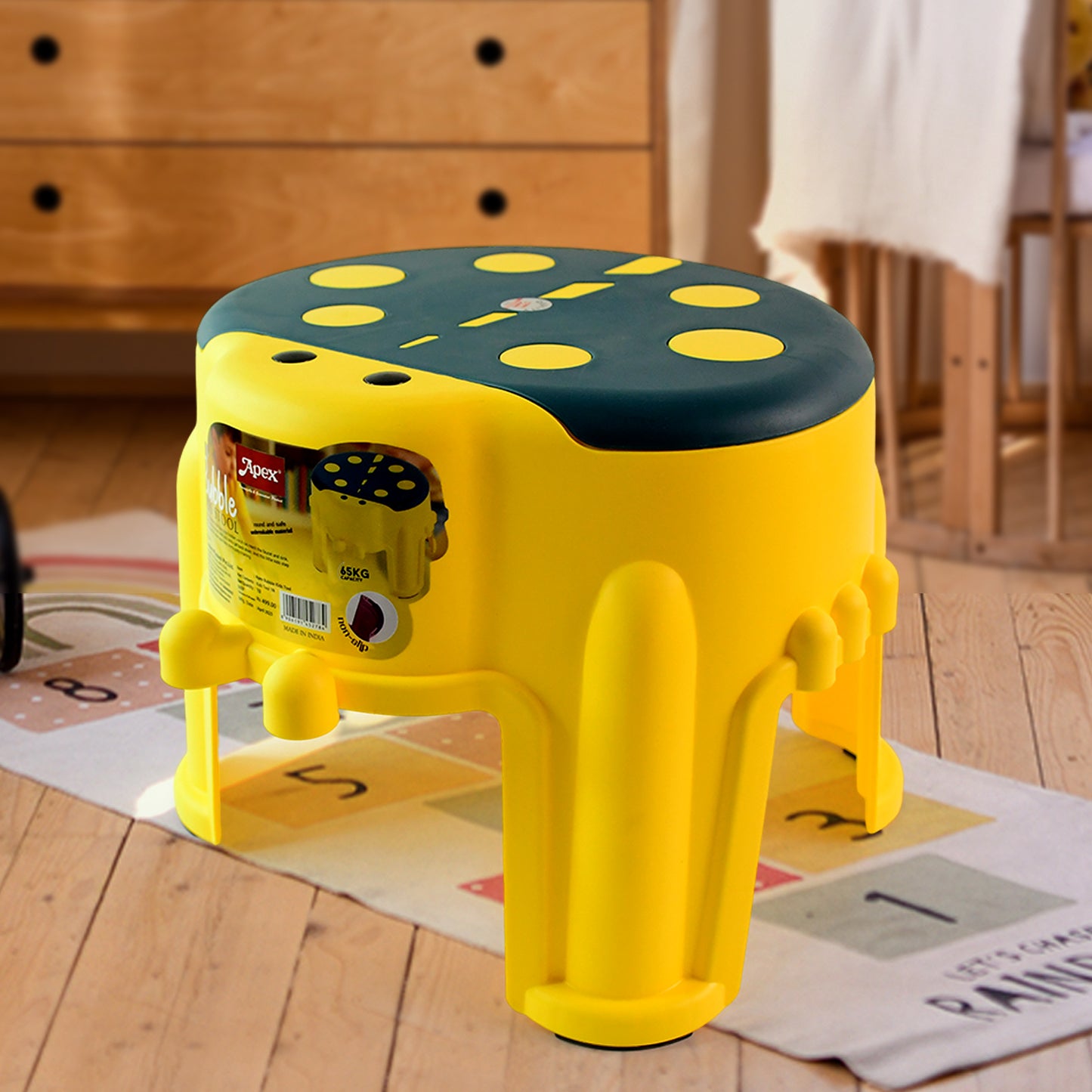 Apexbubble Kids Stool  Durable Plastic Step Stool For Kids  (1 Pc)