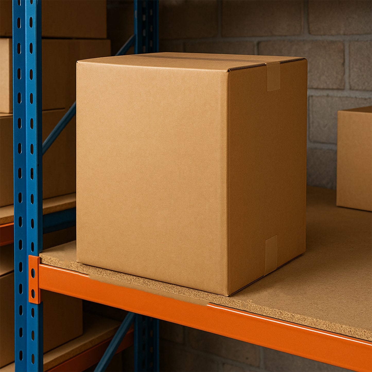 Heavy-Duty Brown Box For Product Packing ( 52X46X32 Cm  1 Pc)