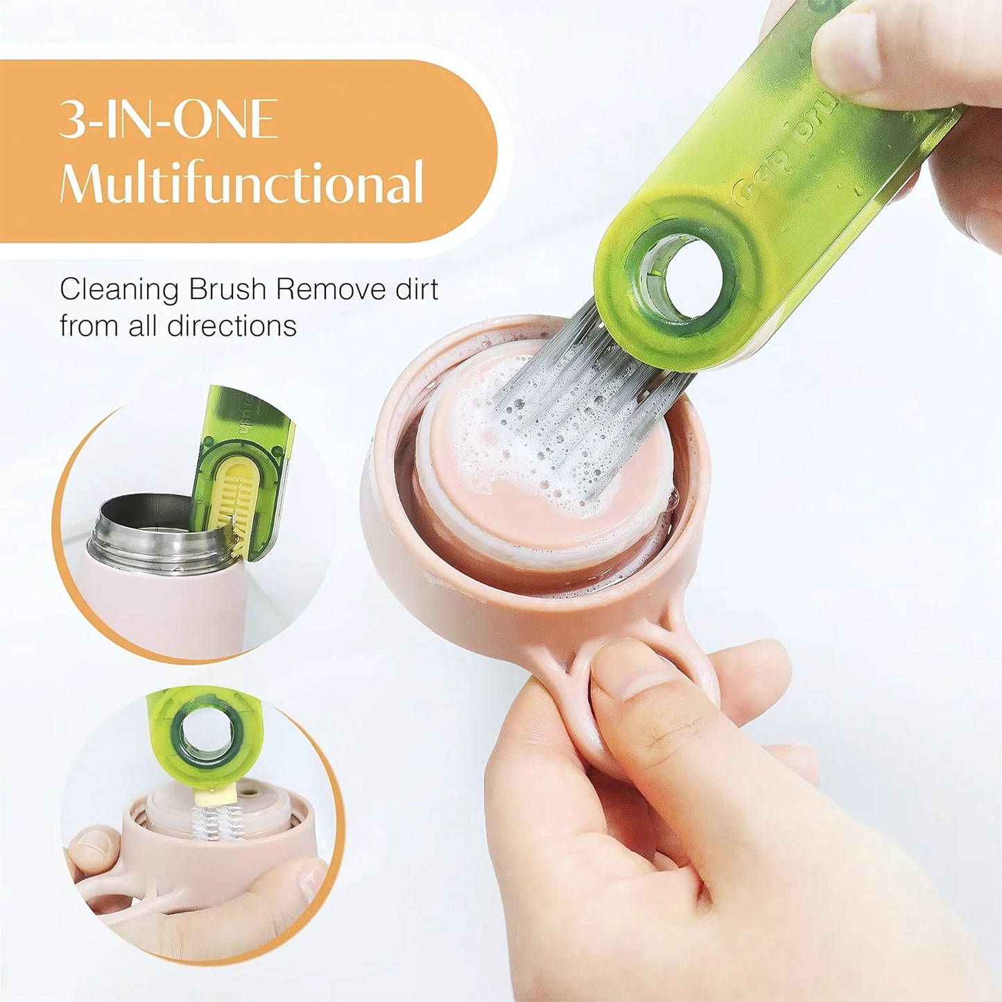 2-In-1 Multipurpose Cleaning Brush Tool (1 Pc)