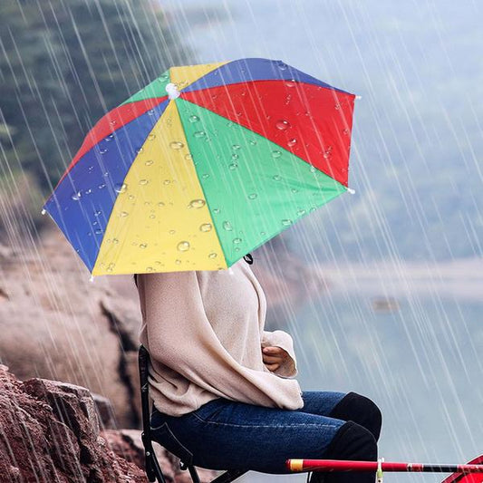 Hands Free Umbrella Hat To Protect From Sun  Rain