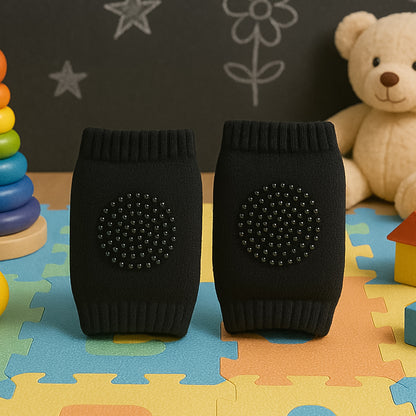 Blacktoddler Wool Knit Leg Warmer (Knee Guard)