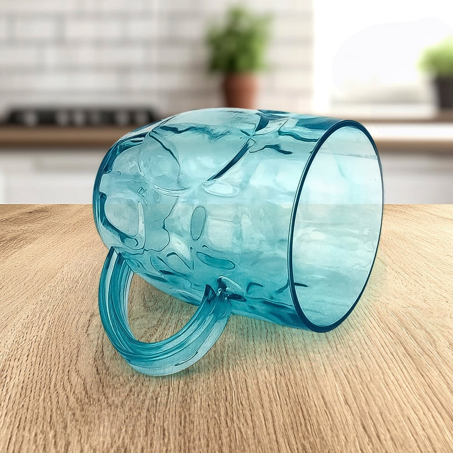 Apexshake Mug Set  2 Pieces Durable Plastic Mugs (350Ml) Approx