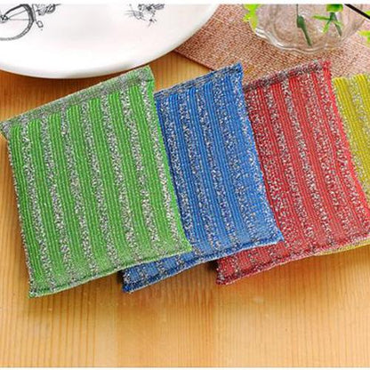 Scratch Proof Kitchen Utensil Scrubber Pad (Pack Of 12)