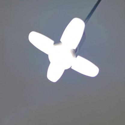 Fan Blade Led Bulb 28V Foldable Led Blade Fan Bulb ( 1 Pc )