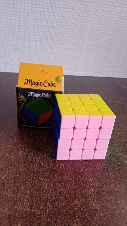 4X4 Magic Speed Cube Puzzle For Kids  Adults (1 Pc)