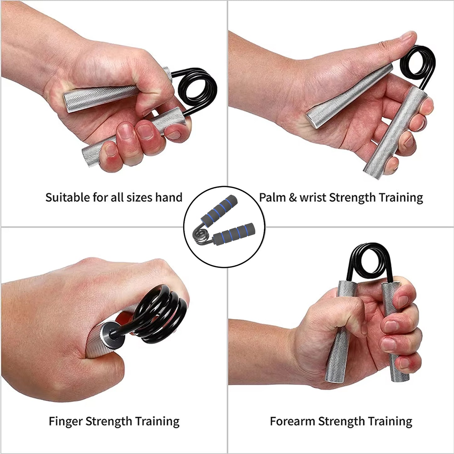 Hand Exerciser Hand Gripper  Finger Strengthener (1 Pc  100Lb)