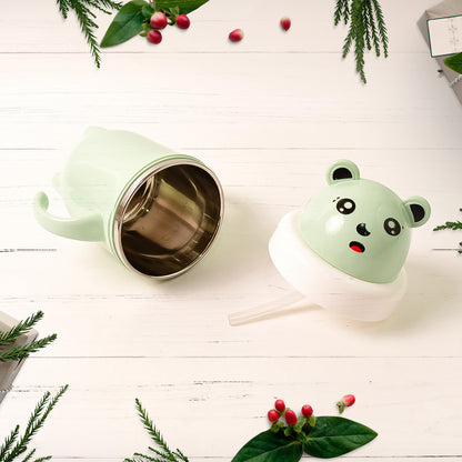 Apexsipper Baby Cup Training Cup With Handles  Spill Proof  Leak Proof (300 Ml Approx)