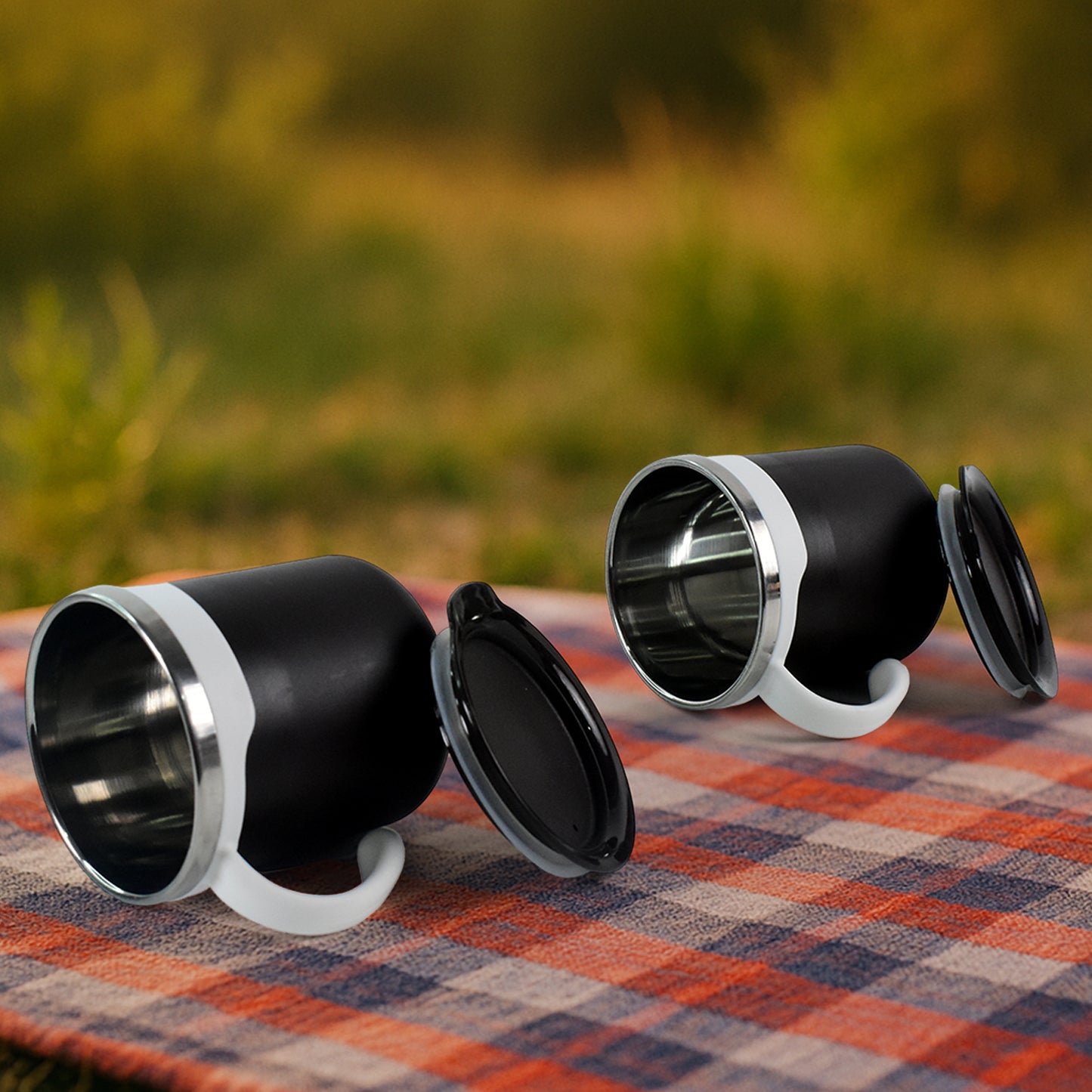 2 Pcspremium Mocha Mug Set 250 Ml