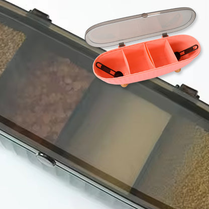 Spice Bottle Spice Jar Durable Spice Seasoning Box Jar Food Grade Spoon Seasoning Case For Kitchen  Dry Fruit Tray (1 Pc)