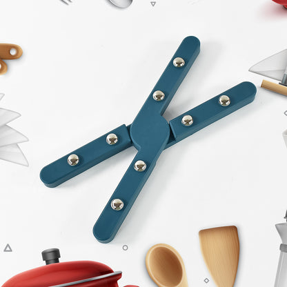 Apexfoldable Hot Mate Set  2 Pcs Folding Pan Stand For Hot Pots