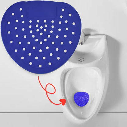 Urinal Screen Deodorizer Scented Urinal Screen Lasting Fragrance Silicone Clean Descaling ( 1 Pc )