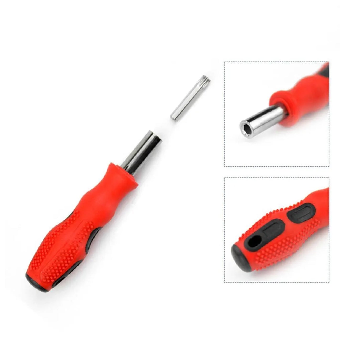 Screwdriver Set Steel 31 In 1 With 30 Screwdriver Bits Professional Magnetic Driver Set (Set of 4Pc)