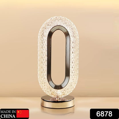 Touch Control Crystal Table Desk Lamp 3-Way Dimmable Light Usb Rechargeable Crystal Diamond Table Lamp Exquisite Night Stand Light Lamp Beside Lamp For Bedroom Living Room Decorative Desk Lamp