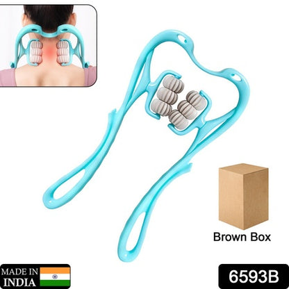 Neckshoulder Massager Portable Relieving The Back For Men Relieving The Waist Women (1Pc)