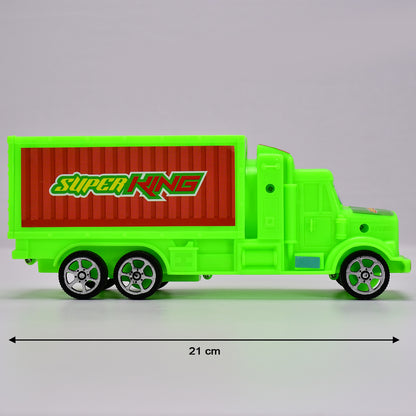Plastic Container Cargo Truck Toy For Kids