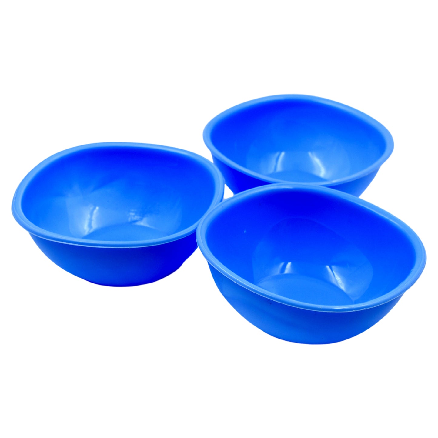 Bpa Free Plastic Bowl Set For Cereal Salad Rice Soup Pasta Snack Bowl Microwave Safe Dishwasher Safe (3 Pcs Set)