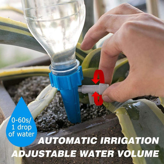 Drip Irrigation Kit For Home Garden Self-Watering Spikes For Plants
