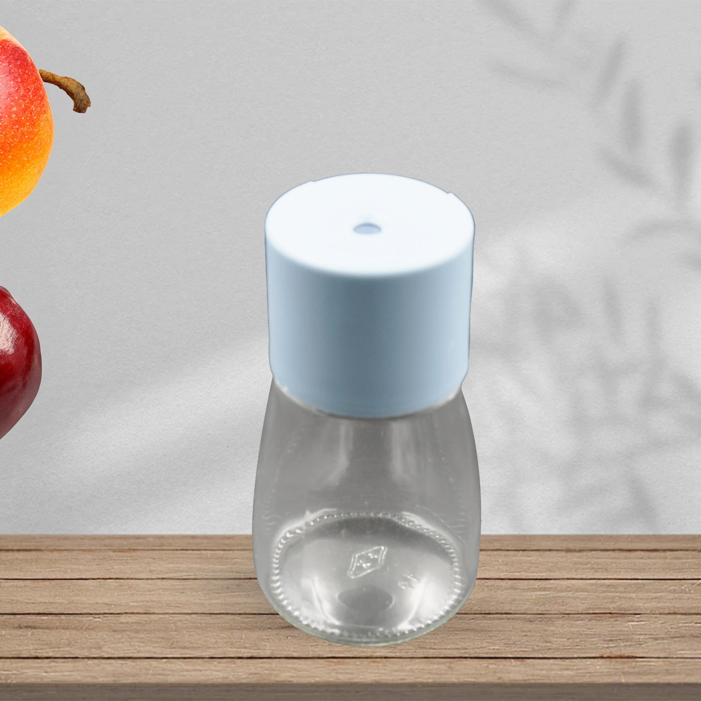 Galss Salt Bottle Salt Dispenser Glass Salt Shaker Pack Of 4 Seasoning Shaker Precise Quantitative 0.5G For Home Cooking Picnic Camping Ration Salt Shakers