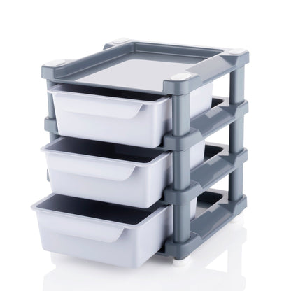 Mini 3 Layer Drawer Used For Storing Makeup Equipments And Kits Used By Womens And Ladies.