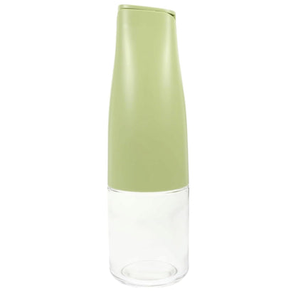 Oil Dispenser 500Ml Cooking Oil Dispensing Cruets Oil Bottle With Automatic Open Lid Kitchen Glass Oil Pot Cooking Oil Bottle For Kitchen Grilling Frying (500 Ml)