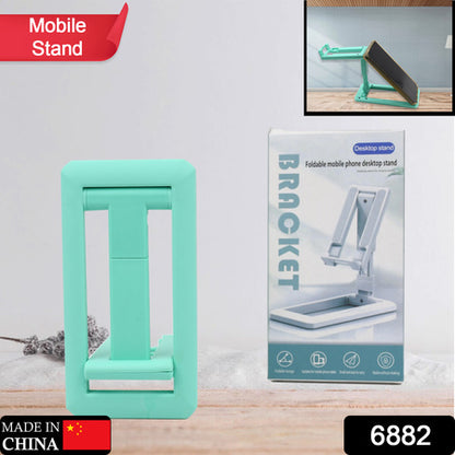 Mobile Phone Stand Mobile Phone Holder Table Adjustable Angle Height Foldable Non-Slip Sturdy Mobile Phone Holder Desktop Phone Holder For All Smartphones