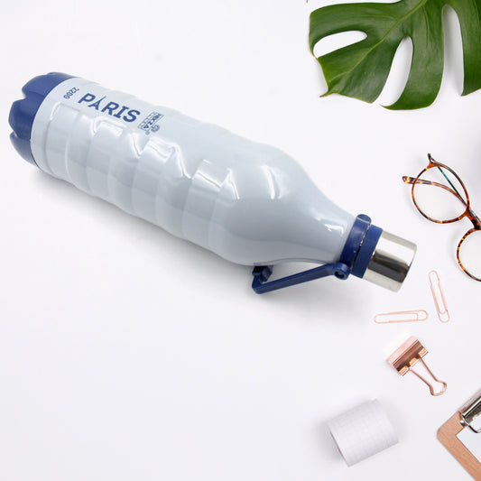 Plastic Sports Insulated Water Bottle With Handle Easy To Carry High Quality Water Bottle Bpa-Free  Leak-Proof For Kids School For Fridge Office Sports School Gym Yoga (1 Pc 1500Ml 2200Ml)