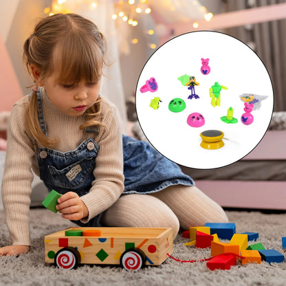 20Pc Mix All New Toy With Plastic Commander Container  Mix All Types Playing Toy For Kids