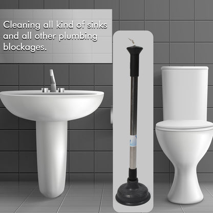 Drain Unblocker Cleaner Sink Plunger Cleaning Pump For Kitchen Sink Toilet Bathroomoilet_Plunger_Pump
