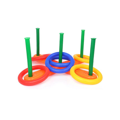 13 Pc Ring Toss Game Widely Used By Childrens And Kids For Playing And Enjoying Purposes And All In All Kinds Of Household And Official Places Etc.