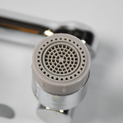 Splash Faucet Filter Faucet 1080 Rotating Faucet Sprayer Head Double O-Ring Design Movable Tap Water Saving Sink Aerator Extender For Bathroom Kitchen ( Loose )