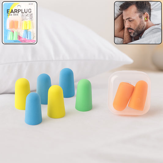 Softfoam Noise-Cancelling Earplugs 4 Pairs