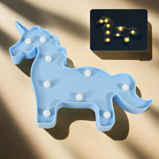 3D Led Night Light Table Lamp For Party Birthday Wedding Atmosphere Battery Operated Decorative Light Nursery Lamp For Bedroom And Wall Decoration For Children Bedroom Wall Light (1 Pc  Battery Not Included)