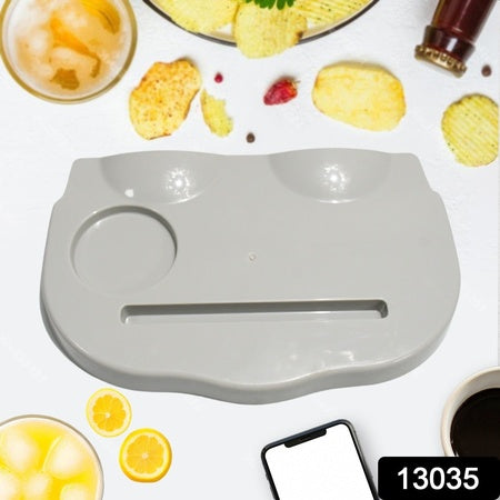 Snackcaddy Tray With A Drink Cup Holder The Ultimate Movie Night