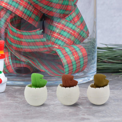 Dinosaur Shaped Erasers  Egg Shape Eraser For Kids Dinosaur Erasers Puzzle 3D Eraser Mini Eraser Dinosaur Toys Desk Pets For Students Classroom Prizes Class Rewards Party Favors (5 Pcs Set)