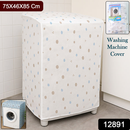 Washing Machine Cover Tumble Dryer Cover Sun Protection Dustproof Washing Machine Protective Cover (75X46X85 Cm)