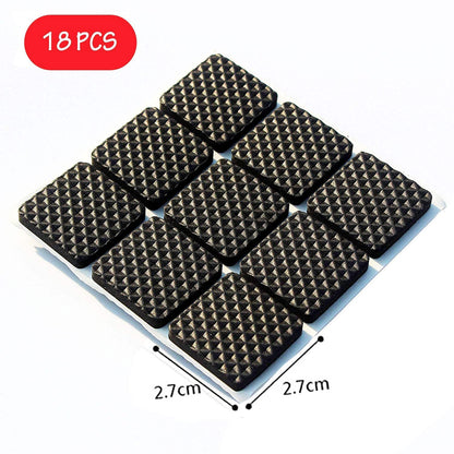 Selfadhesive Furniture Pads - Square (18 Pcs Set)