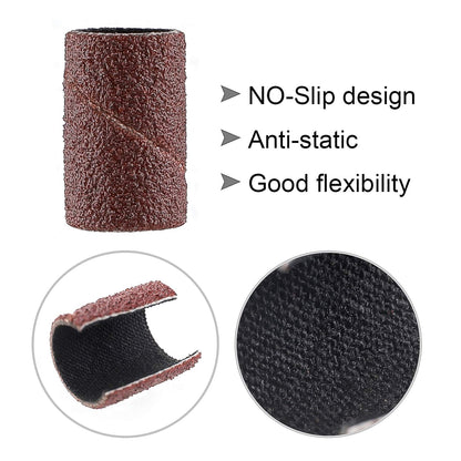 Naildrill Sanding Band Machine Replacement Bits Pedicure Tool (10 Pcs Set)