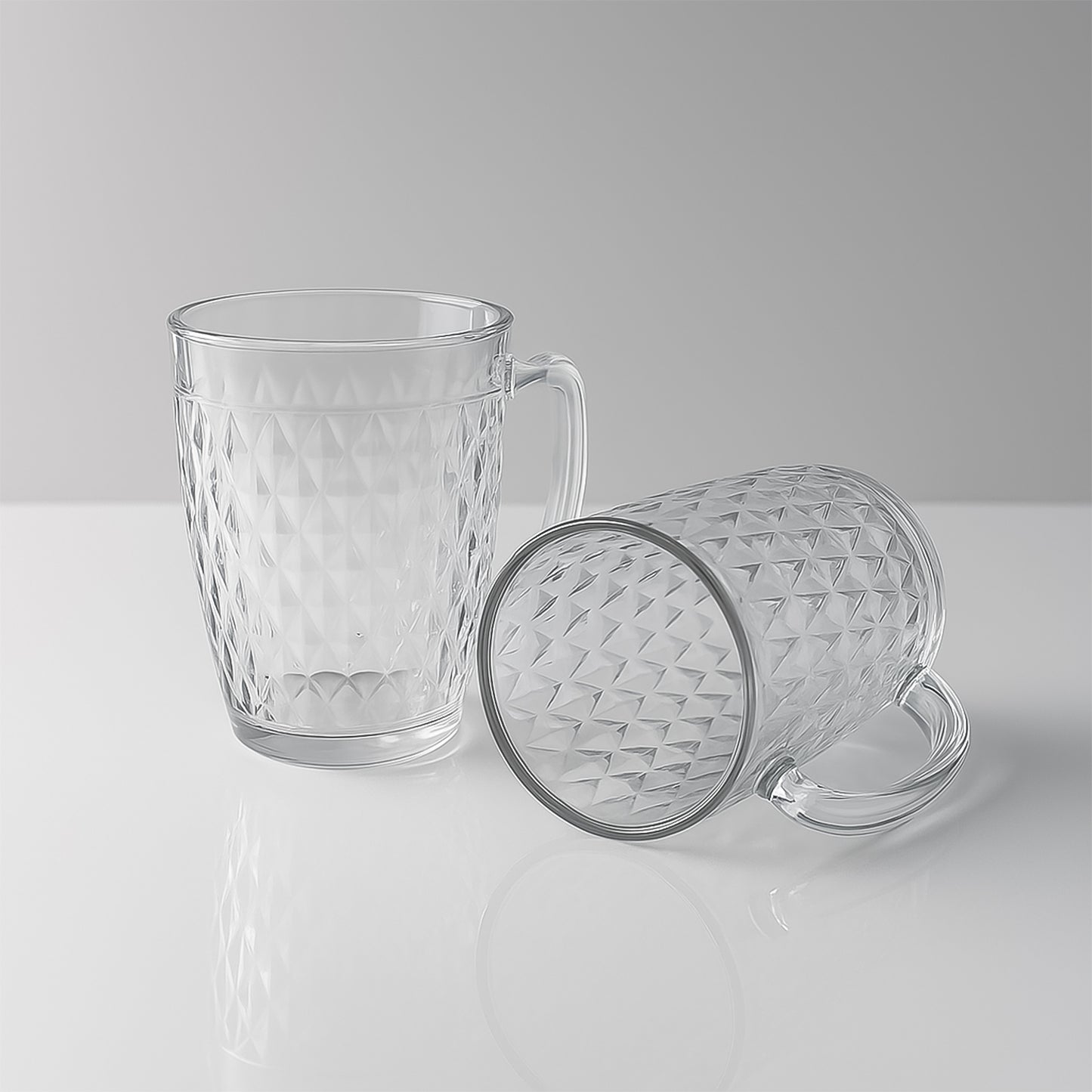 Apexmocktail Mug Glass (2 Pc Set  400 Ml)
