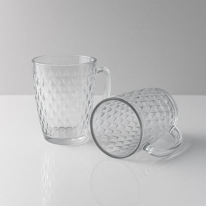 Apexmocktail Mug Glass (2 Pc Set  400 Ml)