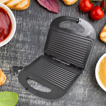 Sandwich Maker Makes Sandwich Non-Stick Plates Easy To Use With Indicator Lights