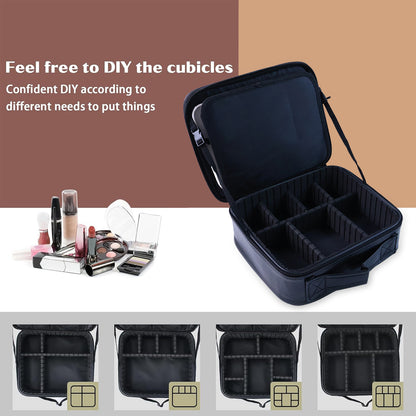 Blackpremium Led Light Makeup Organizer Box (1 Pc)
