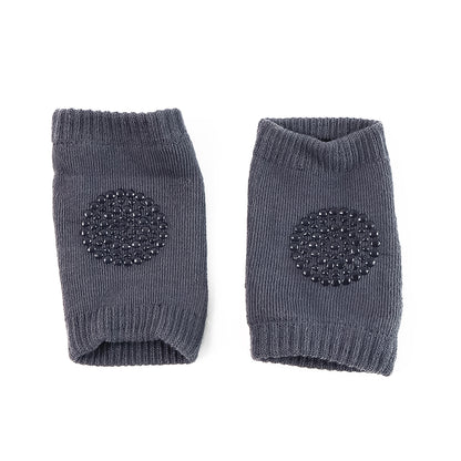 Darkgrey Toddler Wool Knit Leg Warmer (Knee Guard)