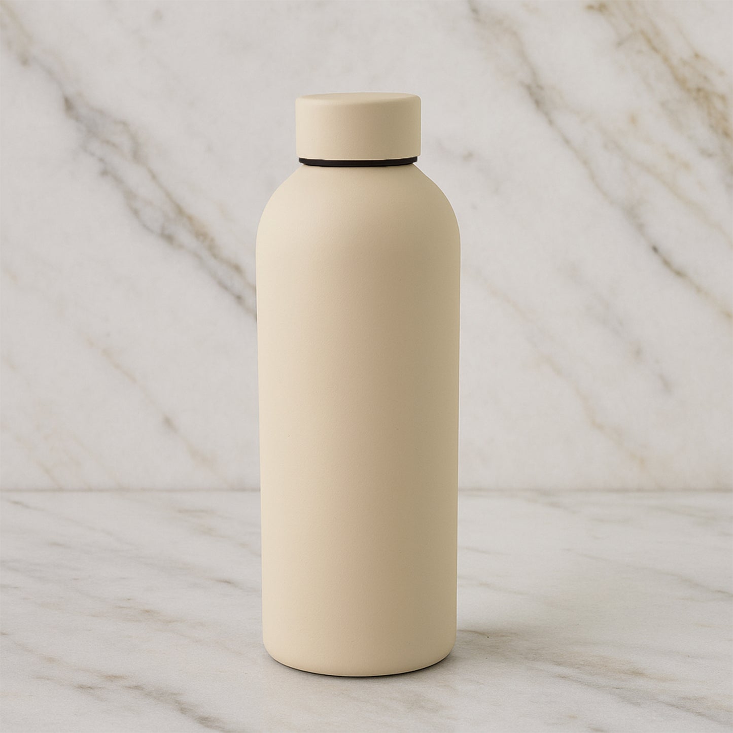 Stainless Steel Double Wall Vacuum-Insulated Drink Water Bottle (Mix Color  500 Ml Approx)