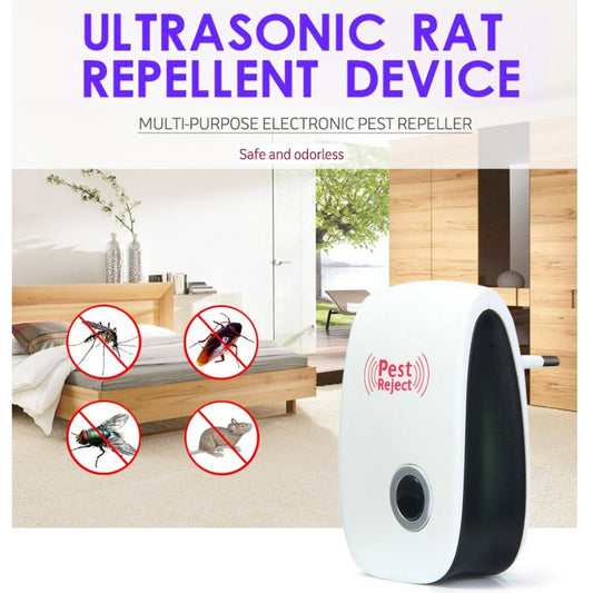 Ultrasonic Pest Repeller To Repel Rats Cockroach Mosquito Home Pest  Rodent